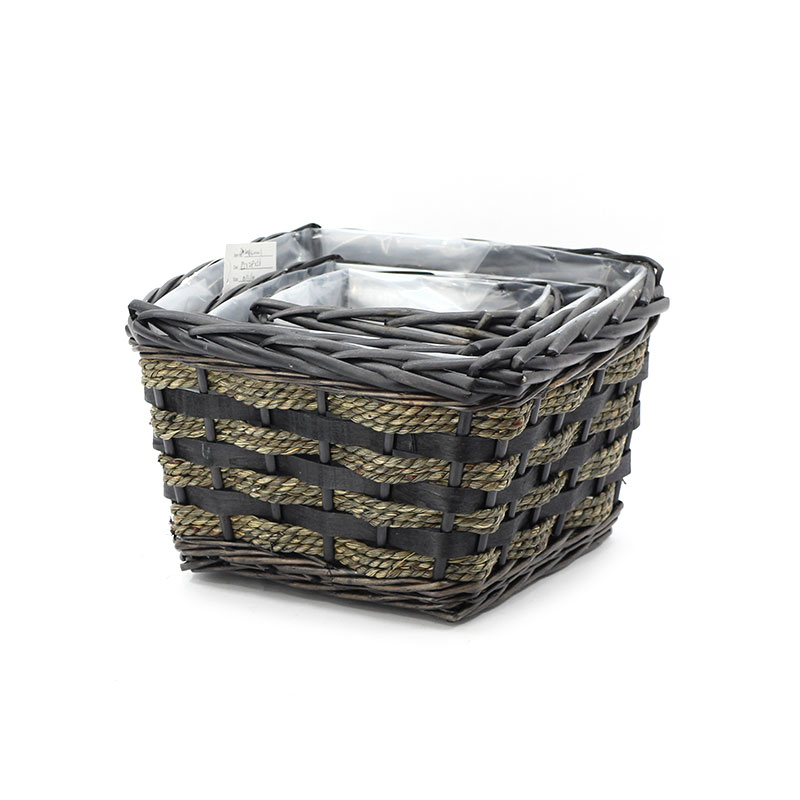 latest outdoor wicker basket planter company for patio-2