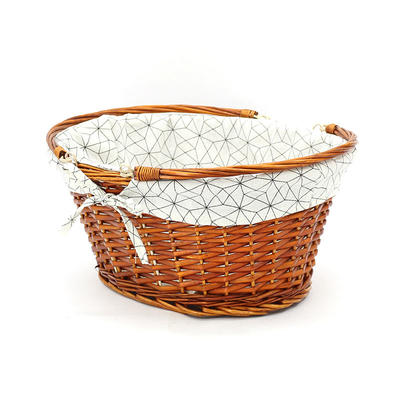 Fashion Swing Handle Wicker Shopping Basket