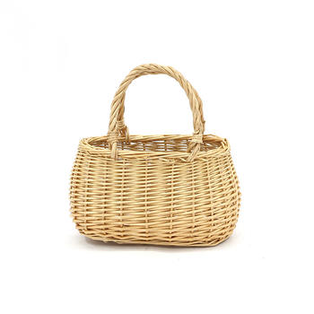 Honey Bag Wicker Shopping Basket
