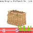 Yimeng Qingliu wicker market basket supply for present