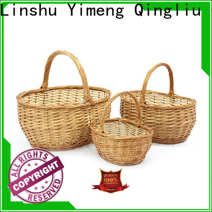 Yimeng Qingliu cane basket suppliers for gift
