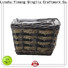 Yimeng Qingliu wicker rattan planter supply for outdoor