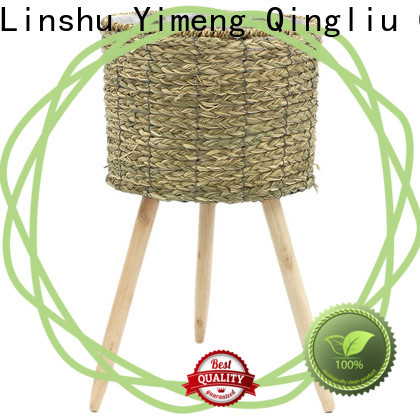 Yimeng Qingliu large seagrass planter suppliers for patio