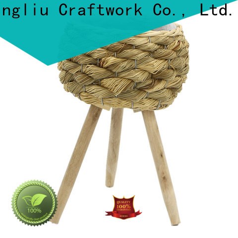 wholesale lined seagrass plant basket suppliers for patio