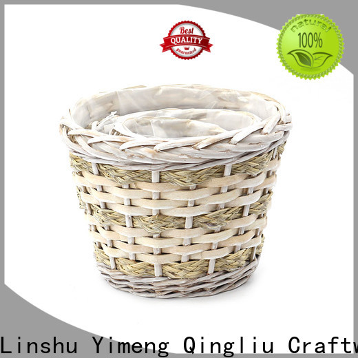 high-quality outdoor wicker basket planter manufacturers for indoor