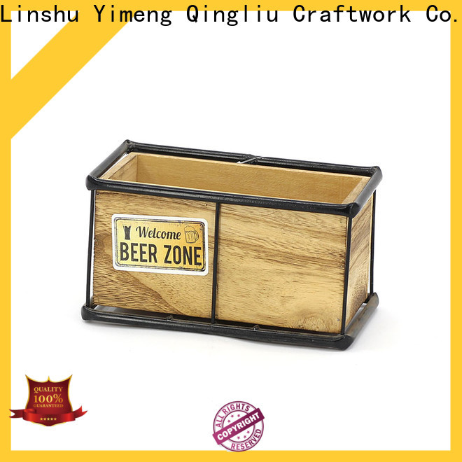Yimeng Qingliu square wooden planters factory for outdoor