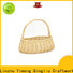 latest circle wicker basket suppliers for outdoor