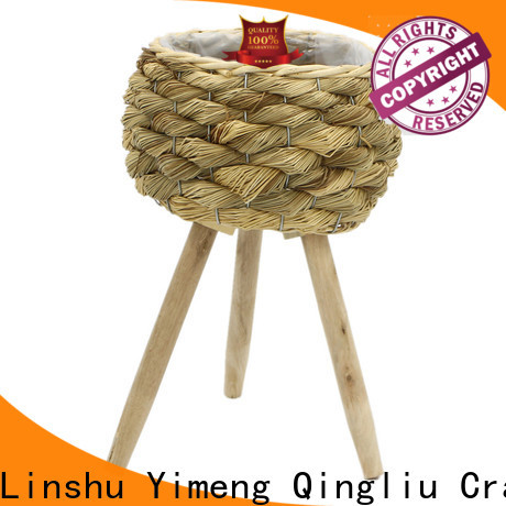 Yimeng Qingliu wholesale seagrass pots for business for outdoor