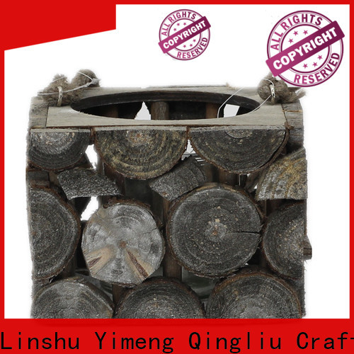 Yimeng Qingliu high-quality small wooden flower pots company for garden