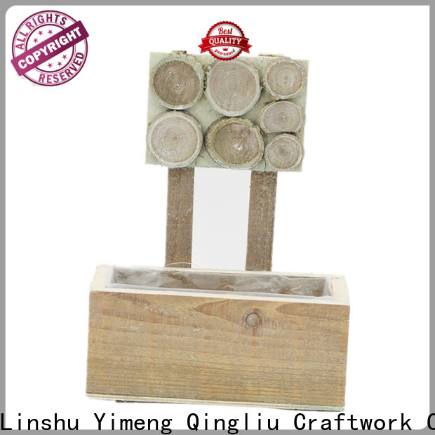 Yimeng Qingliu vintage wooden box for business for garden
