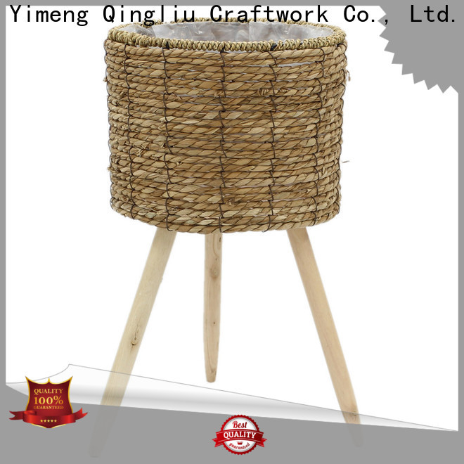 Yimeng Qingliu New woven seagrass basket manufacturers for garden