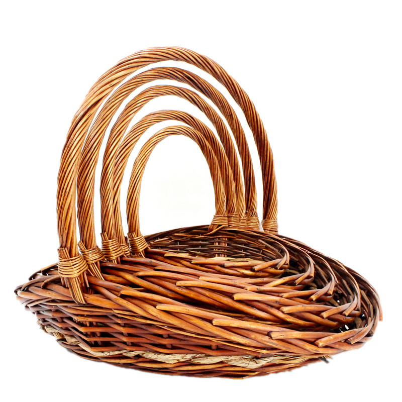 wholesale wicker tray baskets manufacturers for woman-1