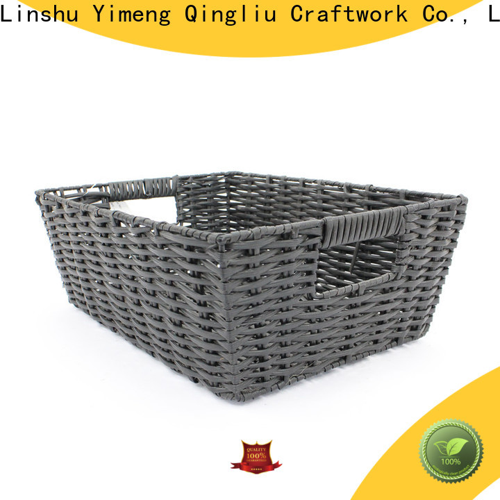 Yimeng Qingliu toilet roll storage basket supply for outdoor